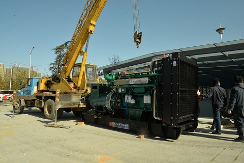 華全柴油發電機組用于大型超市備用電源